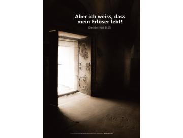Poster Ewigkeitssonntag A2: Offene Klostertür