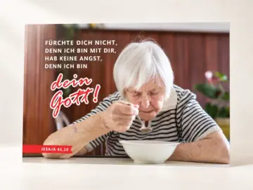 Poster Jahreslosung 2027 DIN A2 – Du bist nicht allein