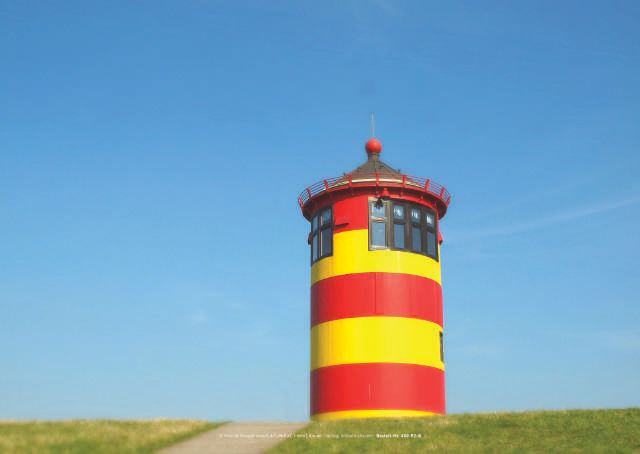 Leuchtturm Pilsum, Poster A2 -Ottos leuchtturm
