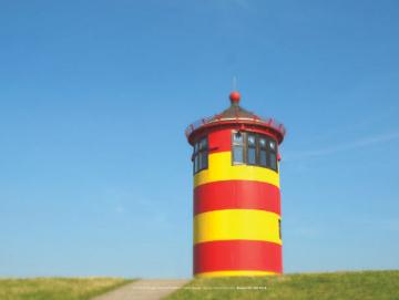 Leuchtturm Pilsum, Poster A2 -Ottos leuchtturm