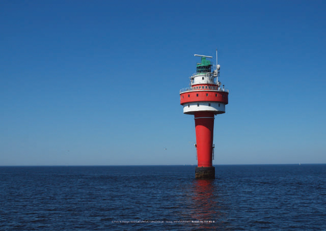 Poster Leuchtturm Alte Weser- A2:
