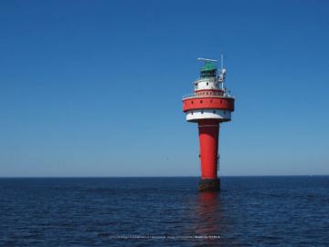 Poster Leuchtturm Alte Weser- A2: