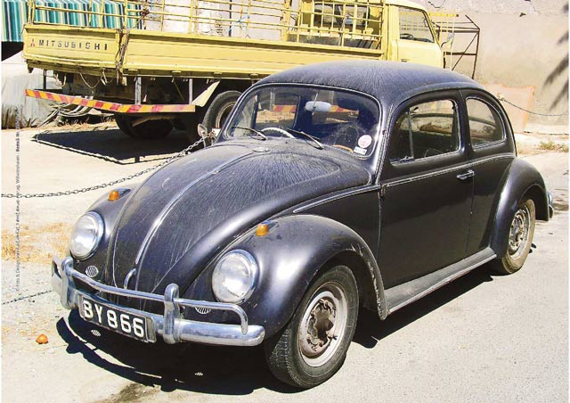Poster VW Käfer - Exportkäfer