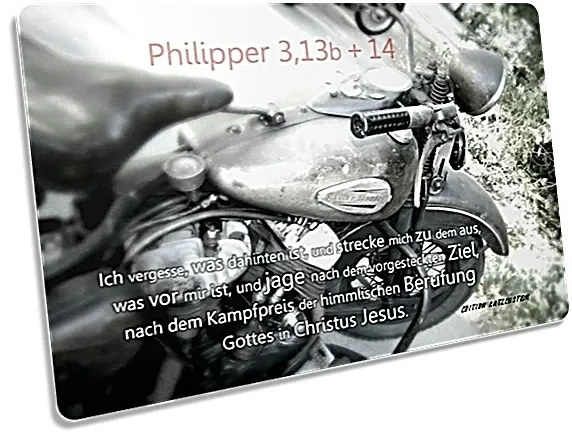 Postkarte - Historisches Motorrad