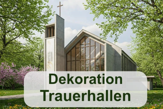 Bestatterbedarf, Dekoration, Trauerhallen, Ausstattung, Trauerbedarf, Bestattungszubehör,