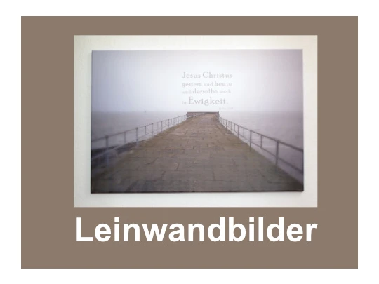 Bestatterzubehör, Leinwanddruck