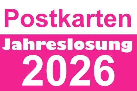 Postkarten zur Jahreslosung 2026 - Premium