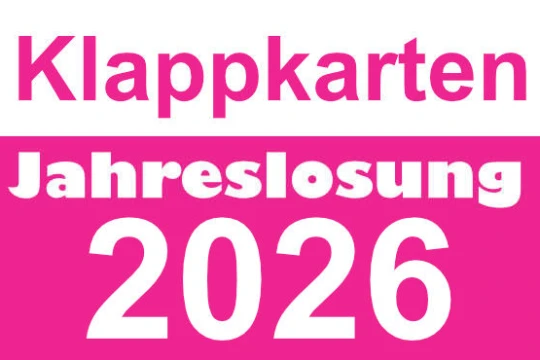 faltkarten Jahreslosung 2026