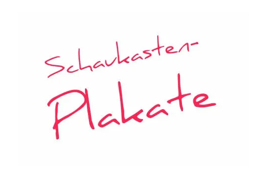 Plakate Schaukasten, Gemeinde Schaukastenplakate