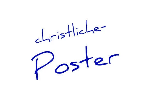 Christliche Poster, Plakate mit Tiefgang